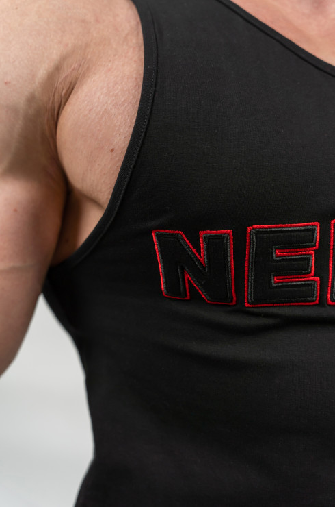 Nebbia Gym Tank Top Strength 714 - black