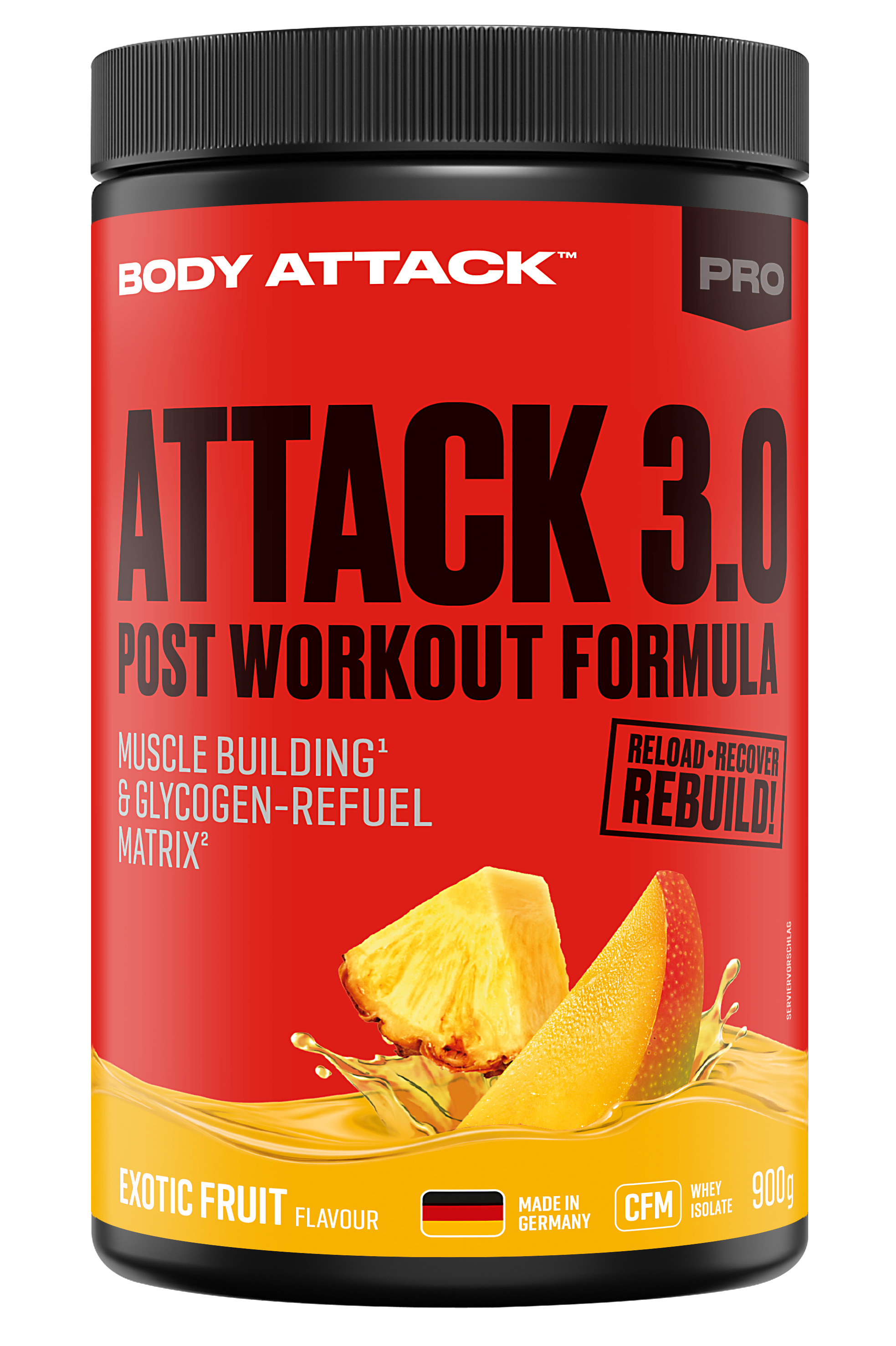 Body Attack Post Attack (900G Dose)