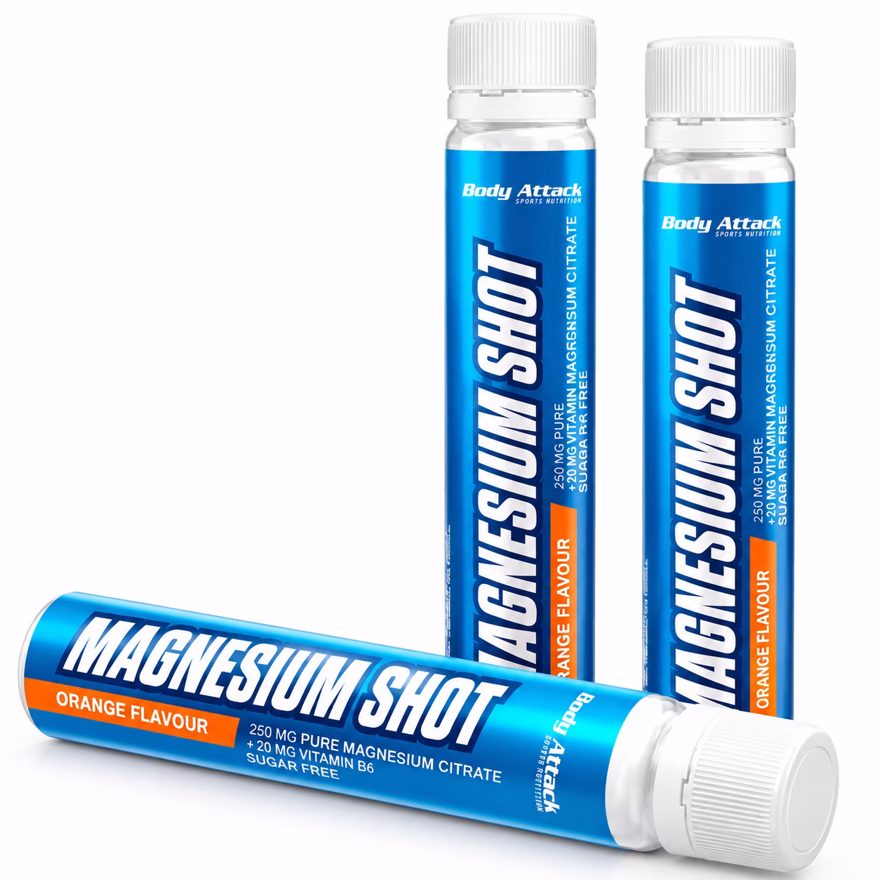Body Attack Magnesium Shots (20 x 25ml) Body Attack Magnesium Shots (20 x 25ml)