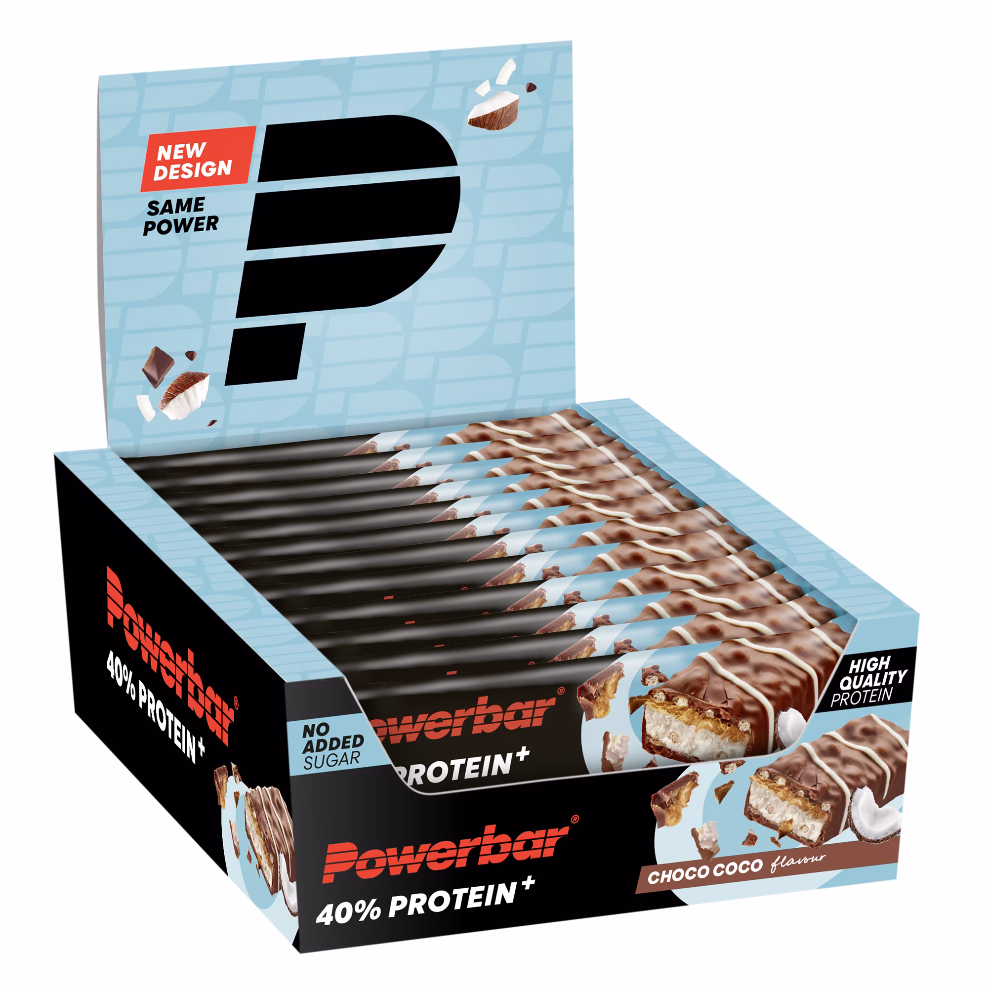 PowerBar 40% Protein + Crisp Bar (12 x 40G) PowerBar 40% Protein + Crisp Bar (12 x 40G)