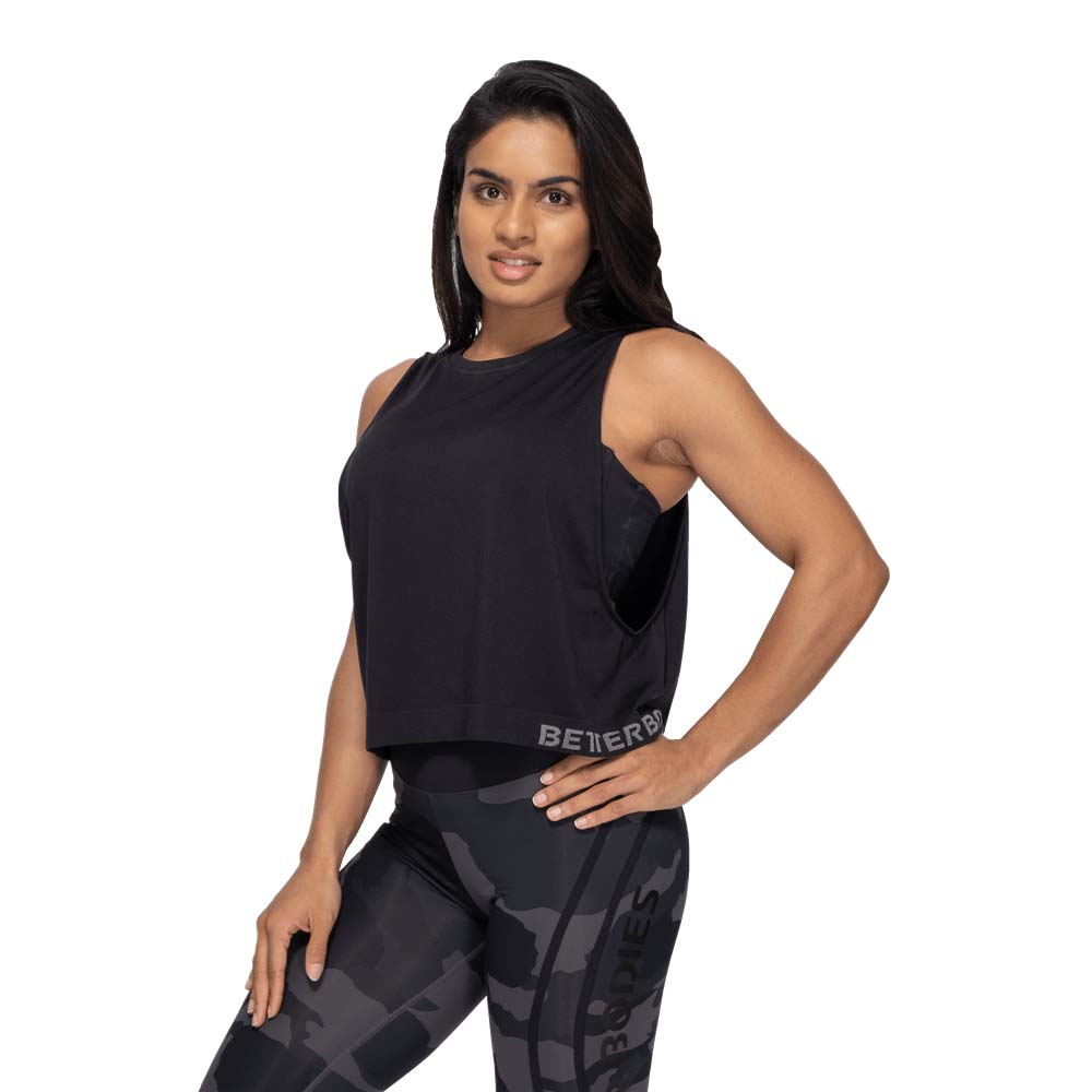 Better Bodies Rockaway Seamless Tank Black