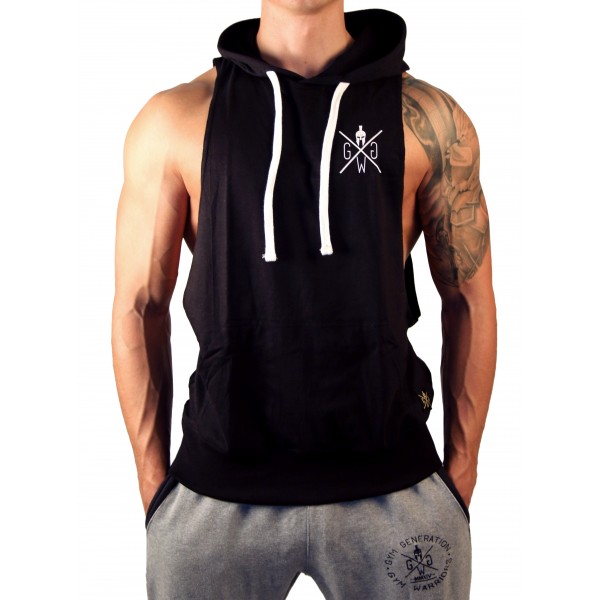 Gym Generation Fighter Muscle Tank BLACK