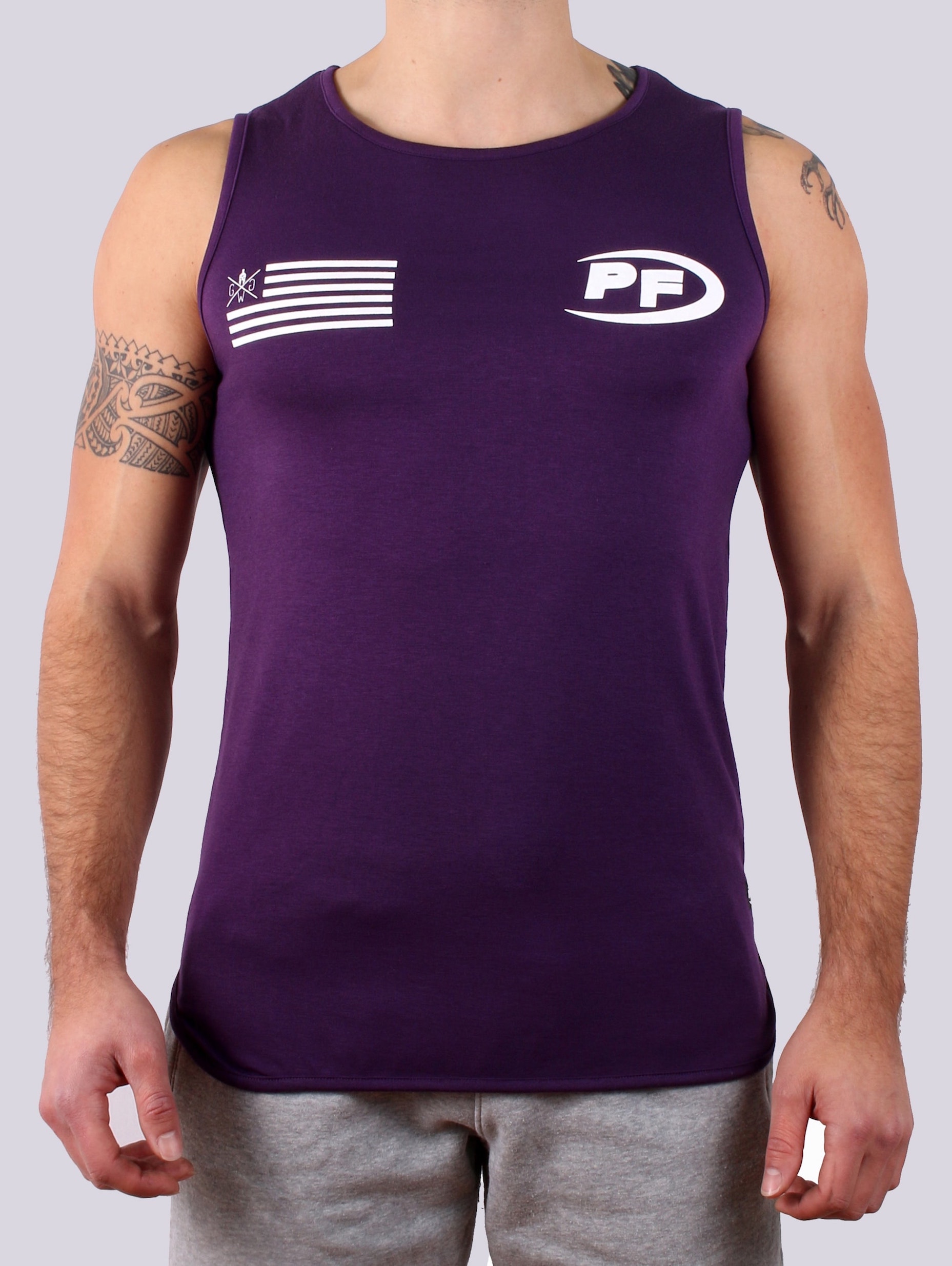 PowerFood X Gym Generation Premium Tank - Regal Purple