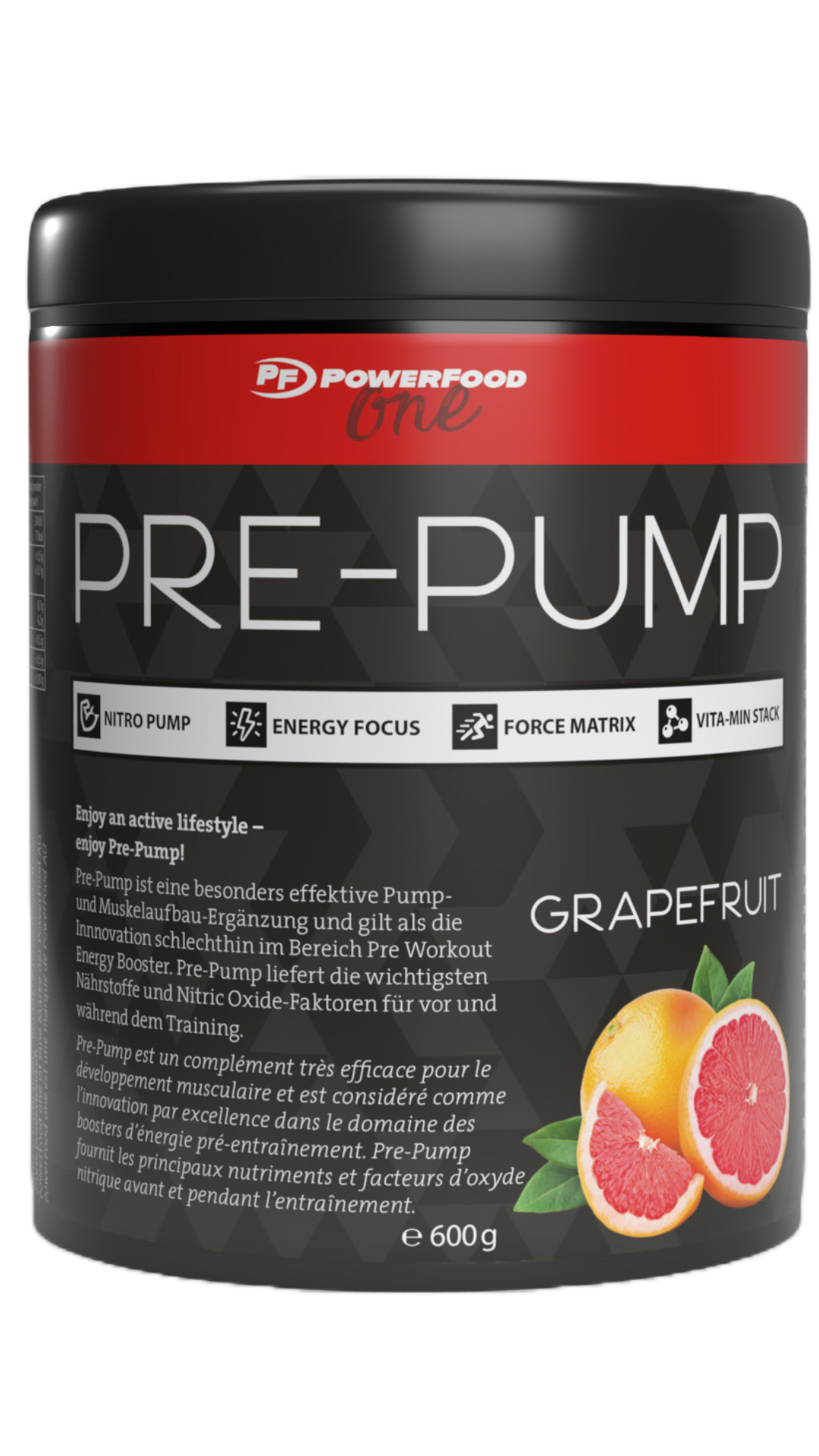 Powerfood One Pre-Pump (600G Dose)