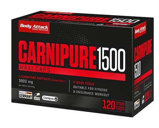 Body Attack Carnipure 1500 (120 Maxi Caps)