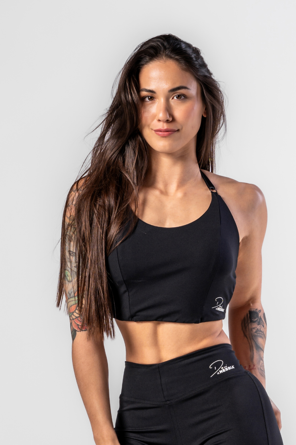 Nebbia Deni X Sports Crop Tank - schwarz