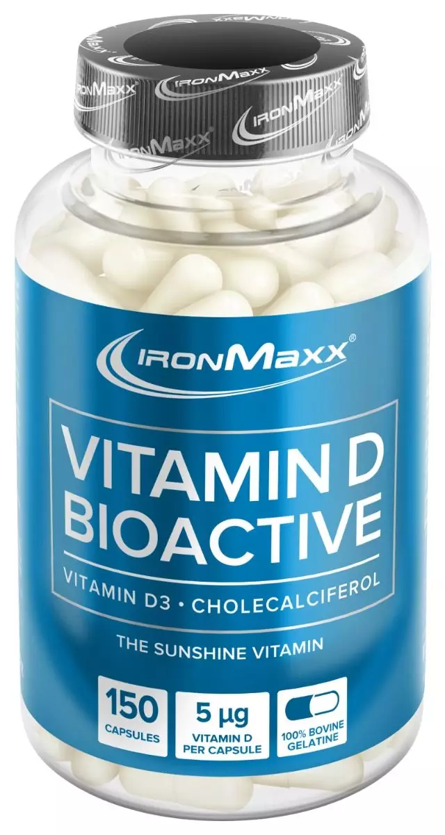 IronMaxx Vitamin D Bioactive (150 Caps)