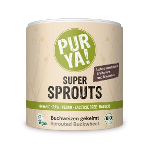 PURYA Bio Super Sprouts Buchweizen gekeimt (220g)