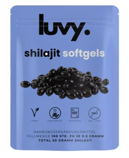 luvy. Shilajit Softgels (100Stk)