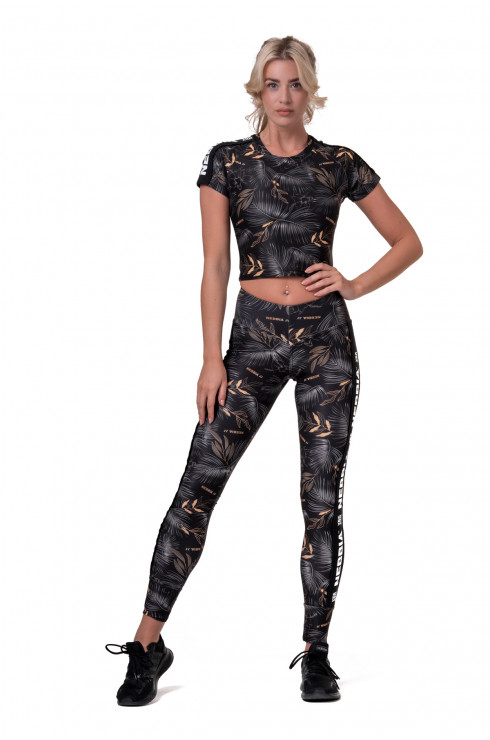 Nebbia High-Waist Performance Leggings 567 Volcanic Black