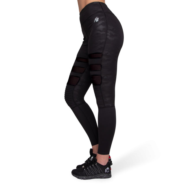 Gorilla Wear Savannah Biker Tights Black Camo