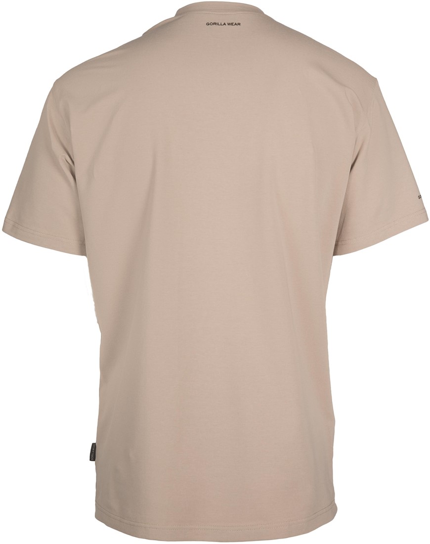 Gorilla Wear Dover Oversized T-Shirt Beige