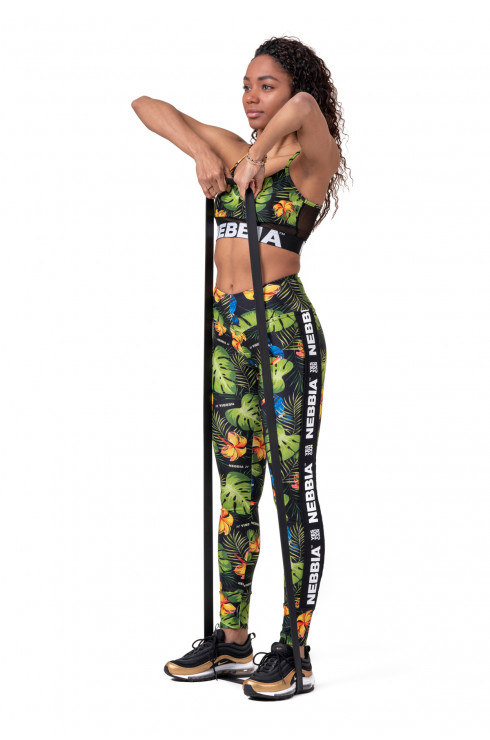 Nebbia Earth Powered Sports Bra 565 Jungle Green
