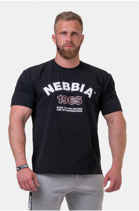 Nebbia Golden Era T-Shirt 192 Black