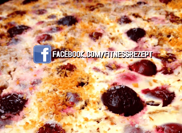 Kokos-Kirsch-Kuchen
