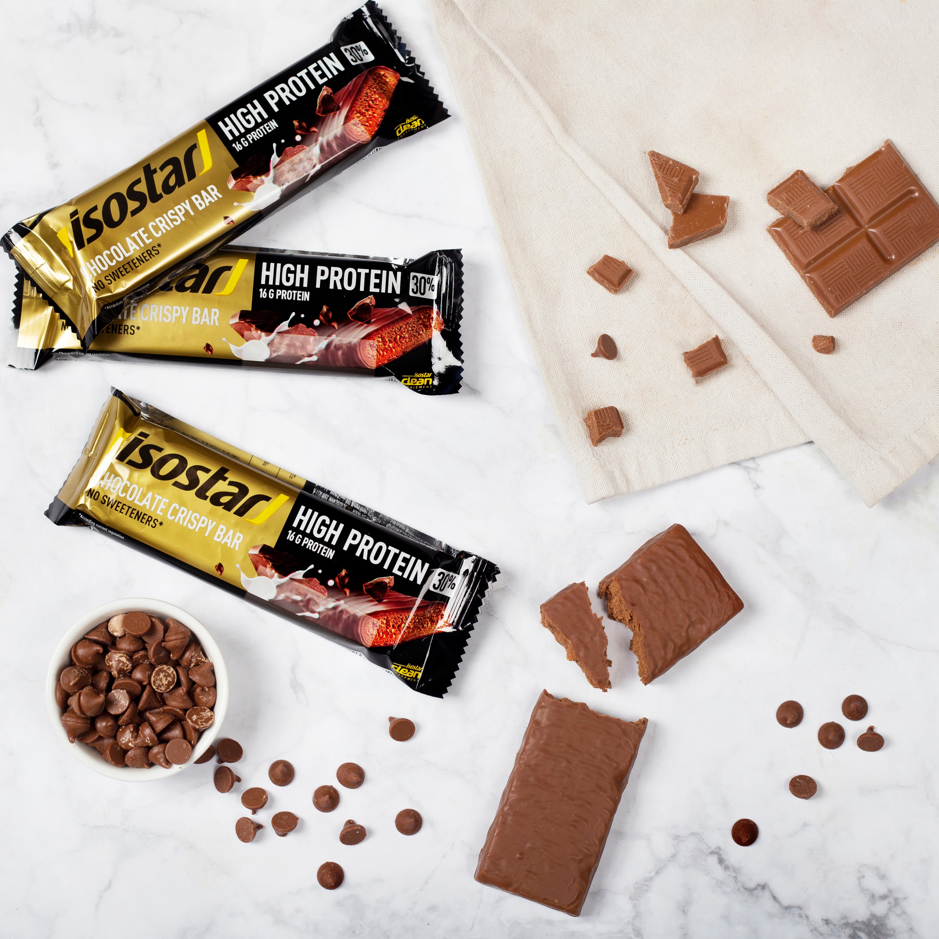 Isostar 30% High Protein Bar (16 x 55g)