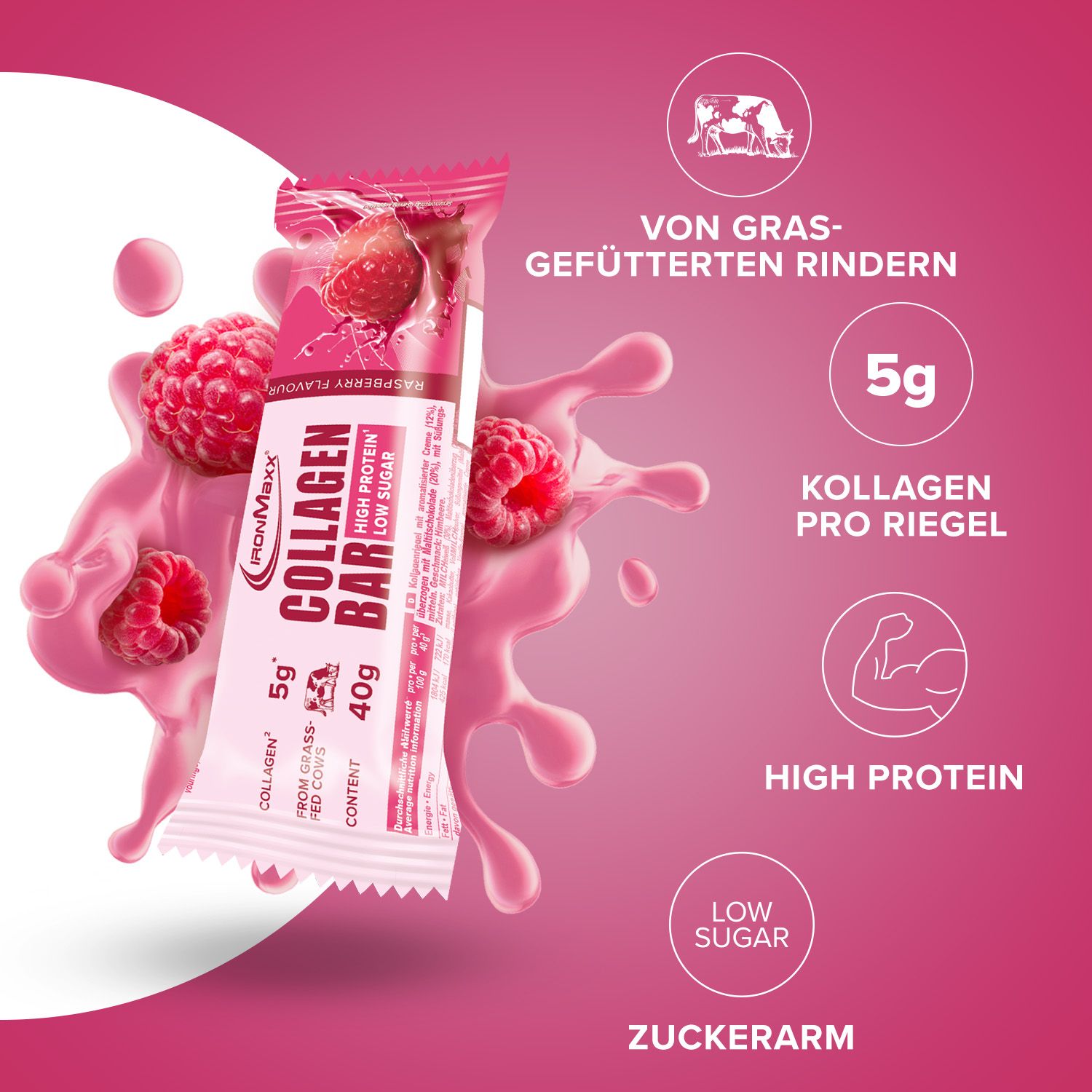 IronMaxx Collagen Bar (40g)