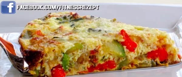 Gemüse-Eiklar Kuchen Gemüse-Eiklar Kuchen