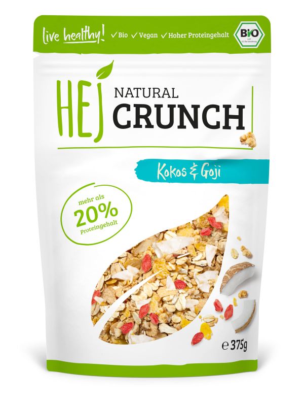 HEJ Natural Crunch (375g Beutel)