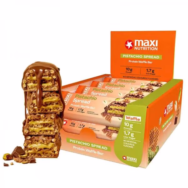 Maxi Nutrition Protein Waffle Bar (12 x 39g) Maxi Nutrition Protein Waffle Bar (12 x 39g)