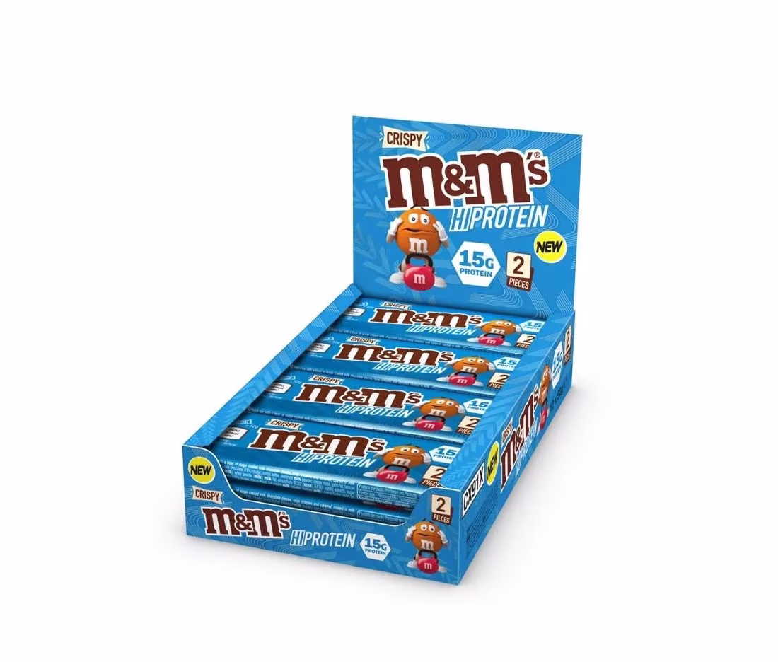 M&Ms Crispy High Protein Bar (12 x 52G) M&Ms Crispy High Protein Bar (12 x 52G)