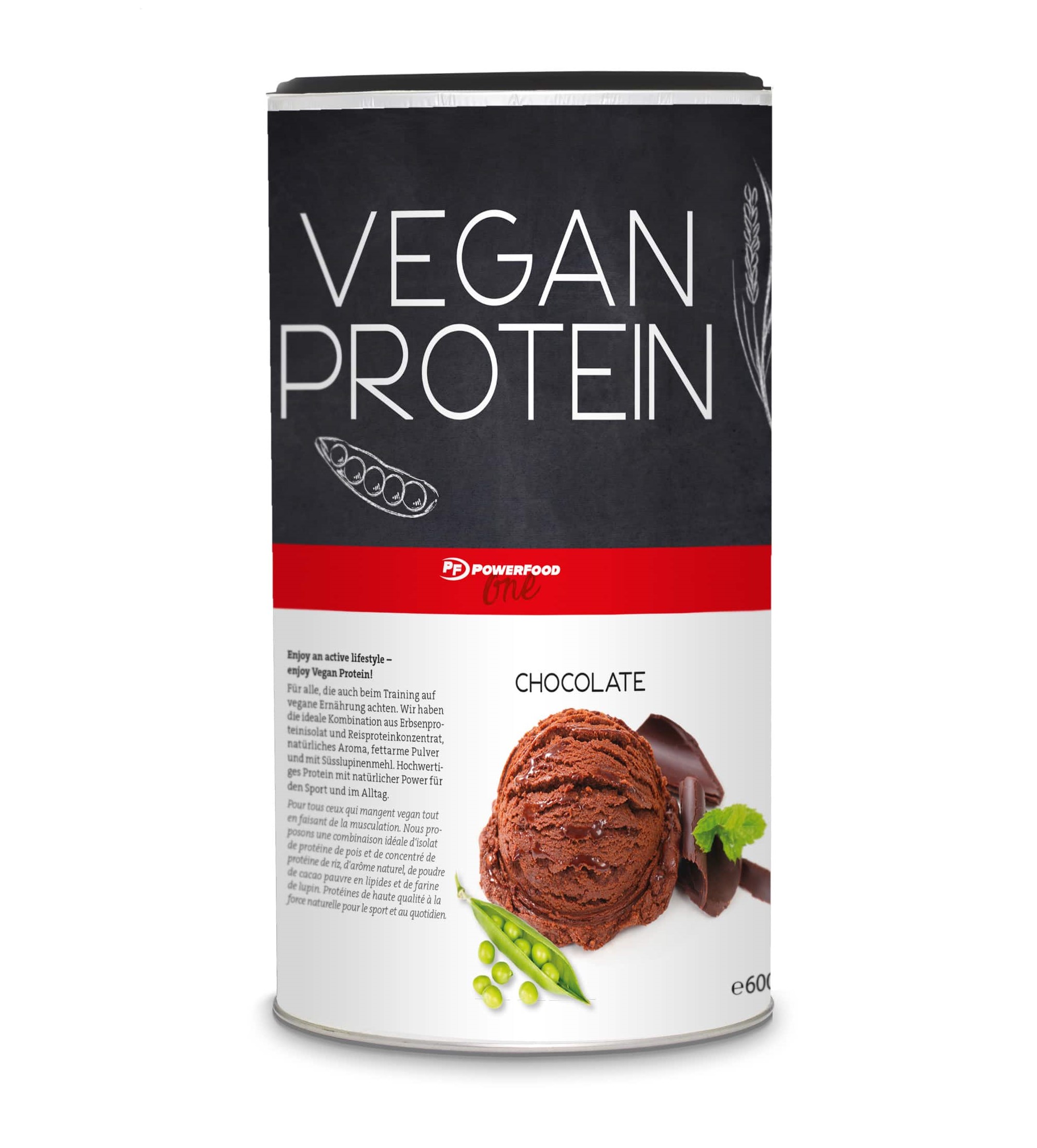 PowerFood One Vegan Protein (600g Dose)