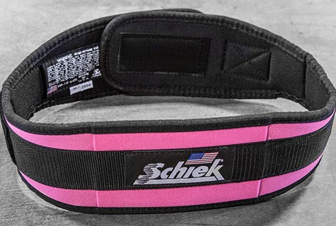 Schiek Contoured Lifting Belt Model 2004 PINK