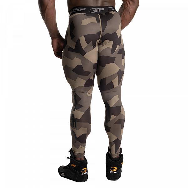 Gasp Core Tights Green Stealth Camo