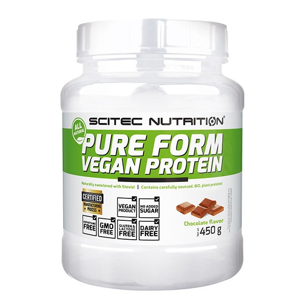 Scitec Nutrition Pure Form Vegan Protein (450g Dose)