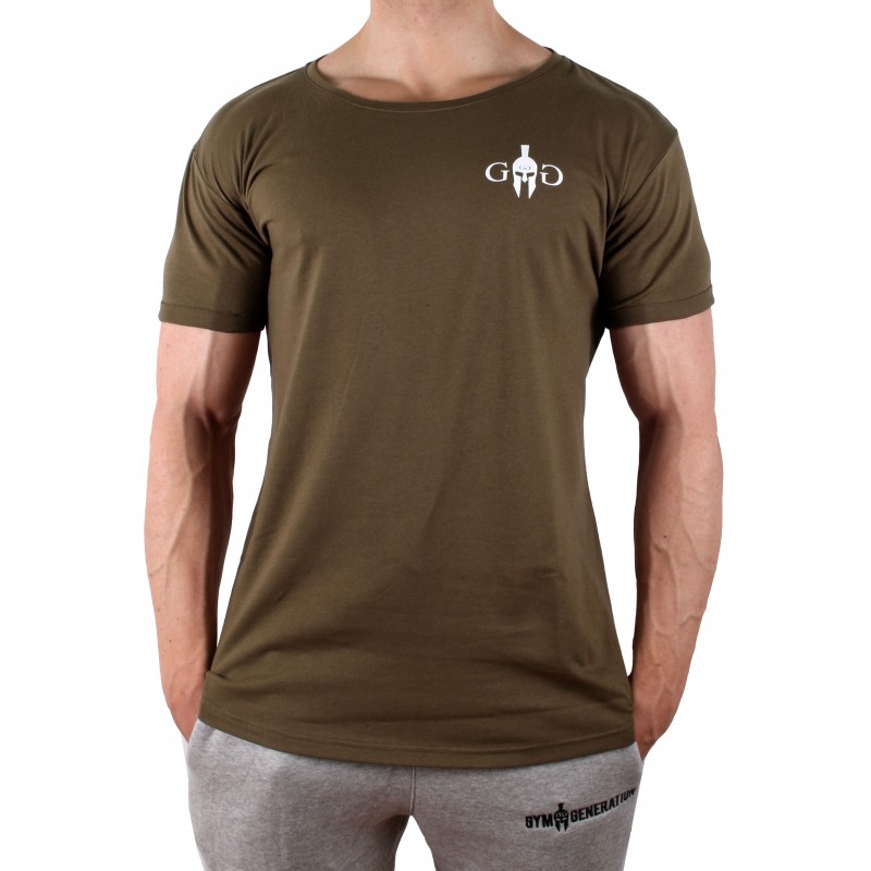 Gym Generation Club Shirt Khaki