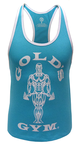 Golds Gym Ladies Loose Fit Muscle Tank TURQUOISE