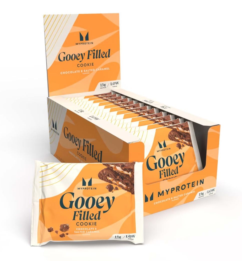 MyProtein Vegan Gooey Filled Protein Cookie (12 x 75g)