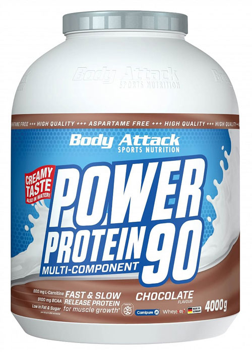 Body Attack New Power Protein 90 (4000g Dose)