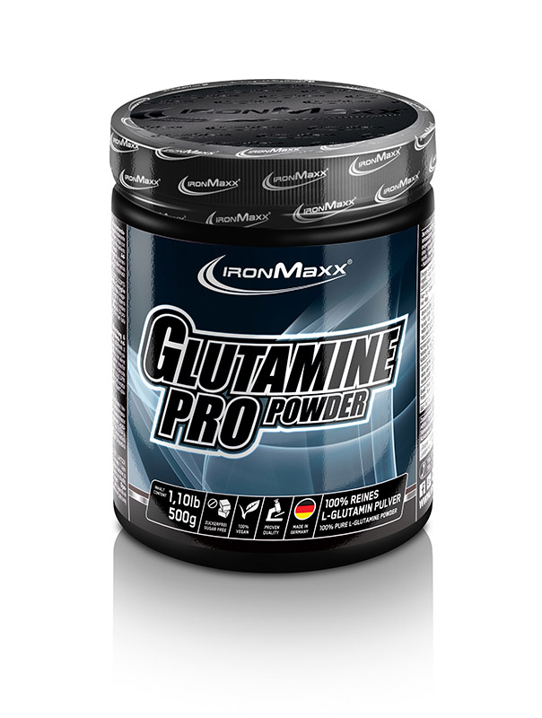 Ironmaxx Glutamin Pro Powder (500g Dose)