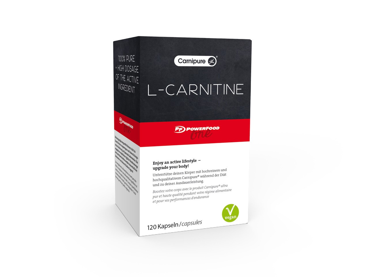 PowerFood One L-Carnitine (120 Caps)