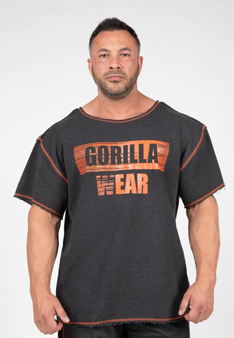 Gorilla Wear Wallace Workout Top Grau/Orange