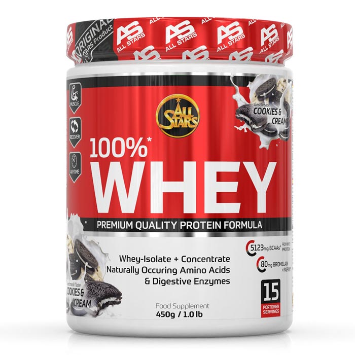 All Stars 100% Whey Protein (450g Dose)