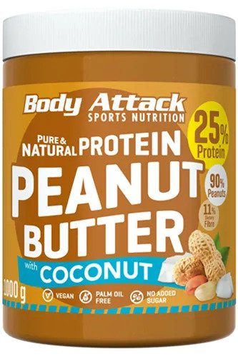 Body Attack Peanut Butter Coconut (1000g Dose)
