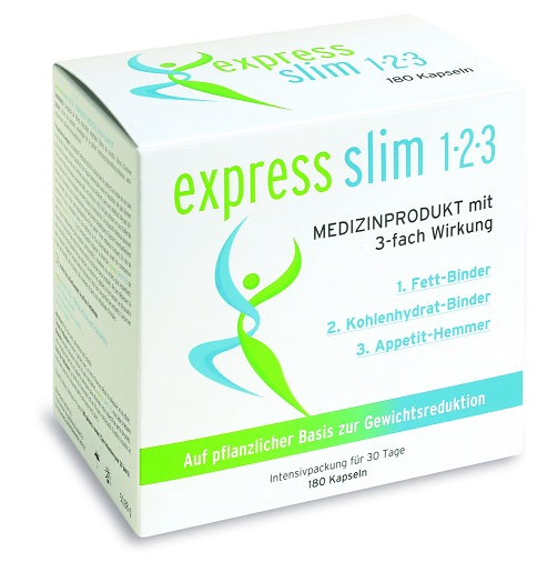Express Slim 1-2-3 Kaps mit 3-fach Wirkung (90 Caps)