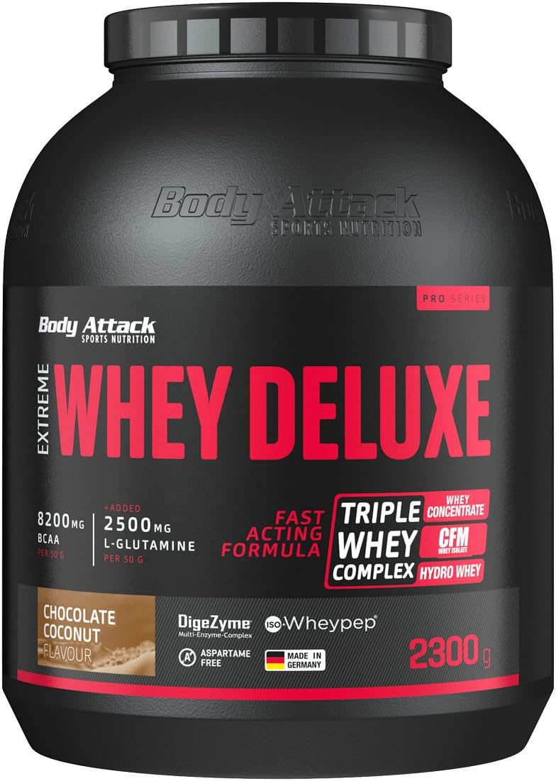 Body Attack Extreme Whey Deluxe (2300g Dose)