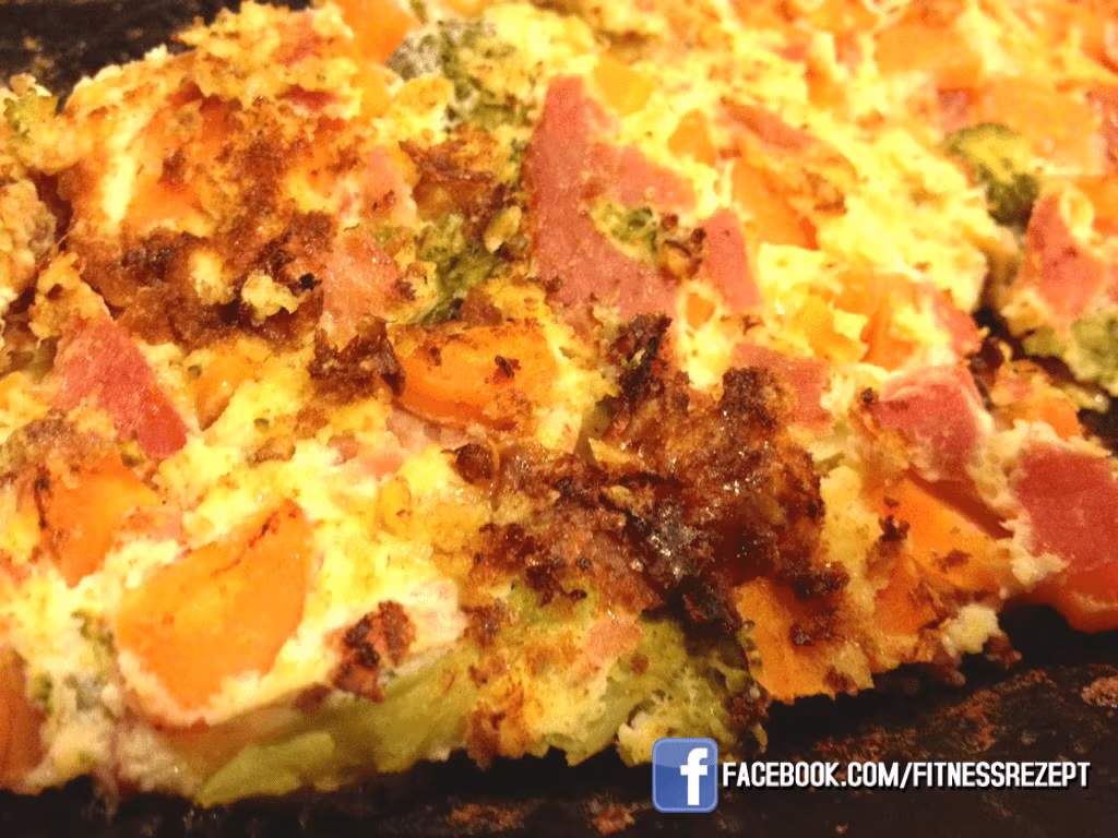 Gemüse-Schinken Omelette Gemüse-Schinken Omelette