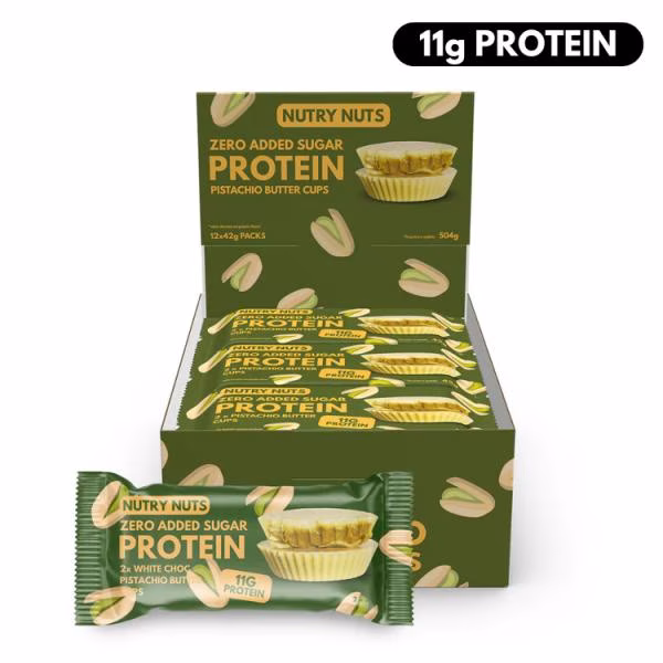 Nutry Nuts Peanut Butter Cups (12 x 42g) Nutry Nuts Peanut Butter Cups (12 x 42g)
