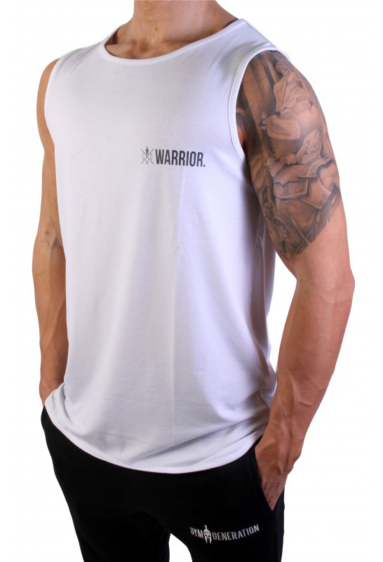 Gym Generation Urban Warrior Tank - MIAMI WHITE