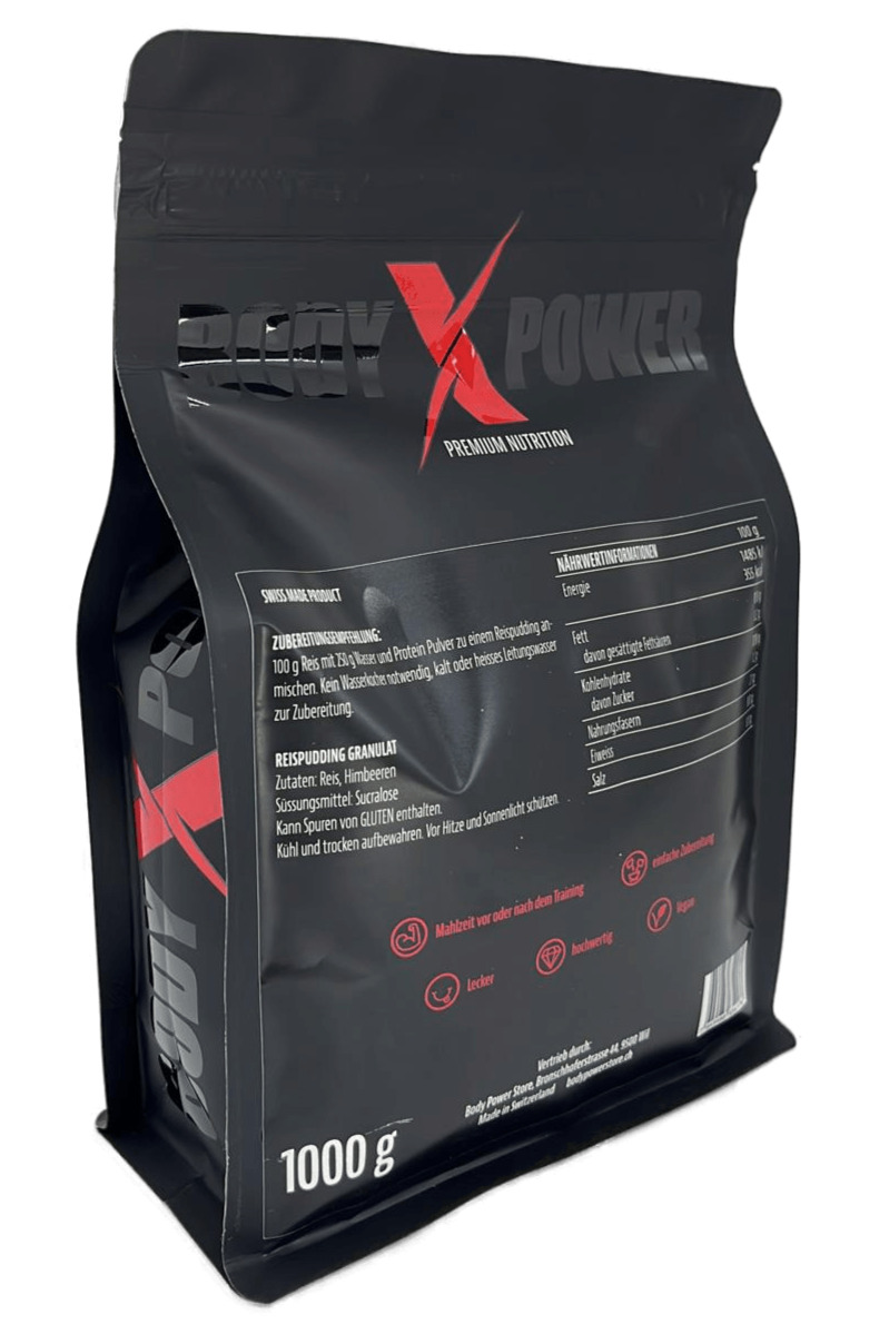 Body Power Reis Pudding (1000G Beutel)