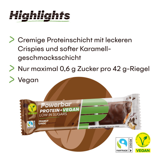 Powerbar Protein + Vegan Bar (42G)