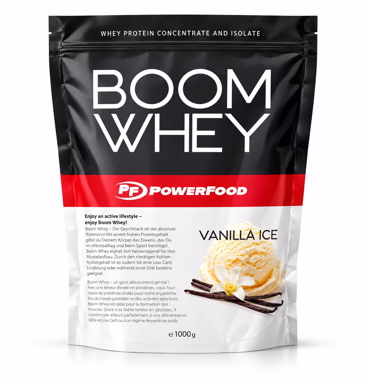 PowerFood Boom Whey (1000g) PowerFood Boom Whey (1000g)