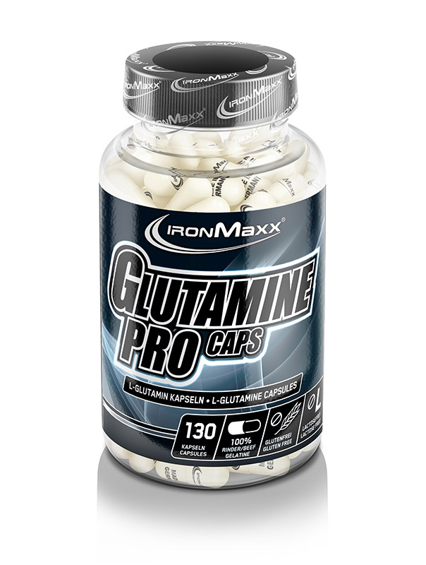 Ironmaxx Glutamin Pro (130 Caps)