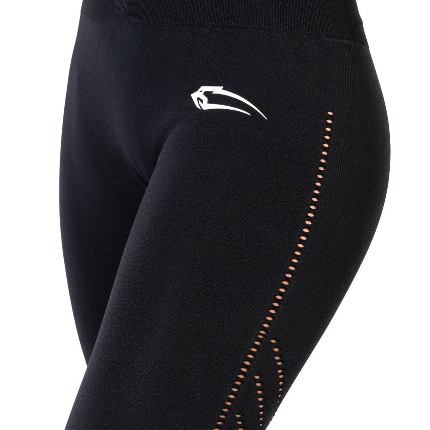 Smilodox Compression Leggings Intense Schwarz