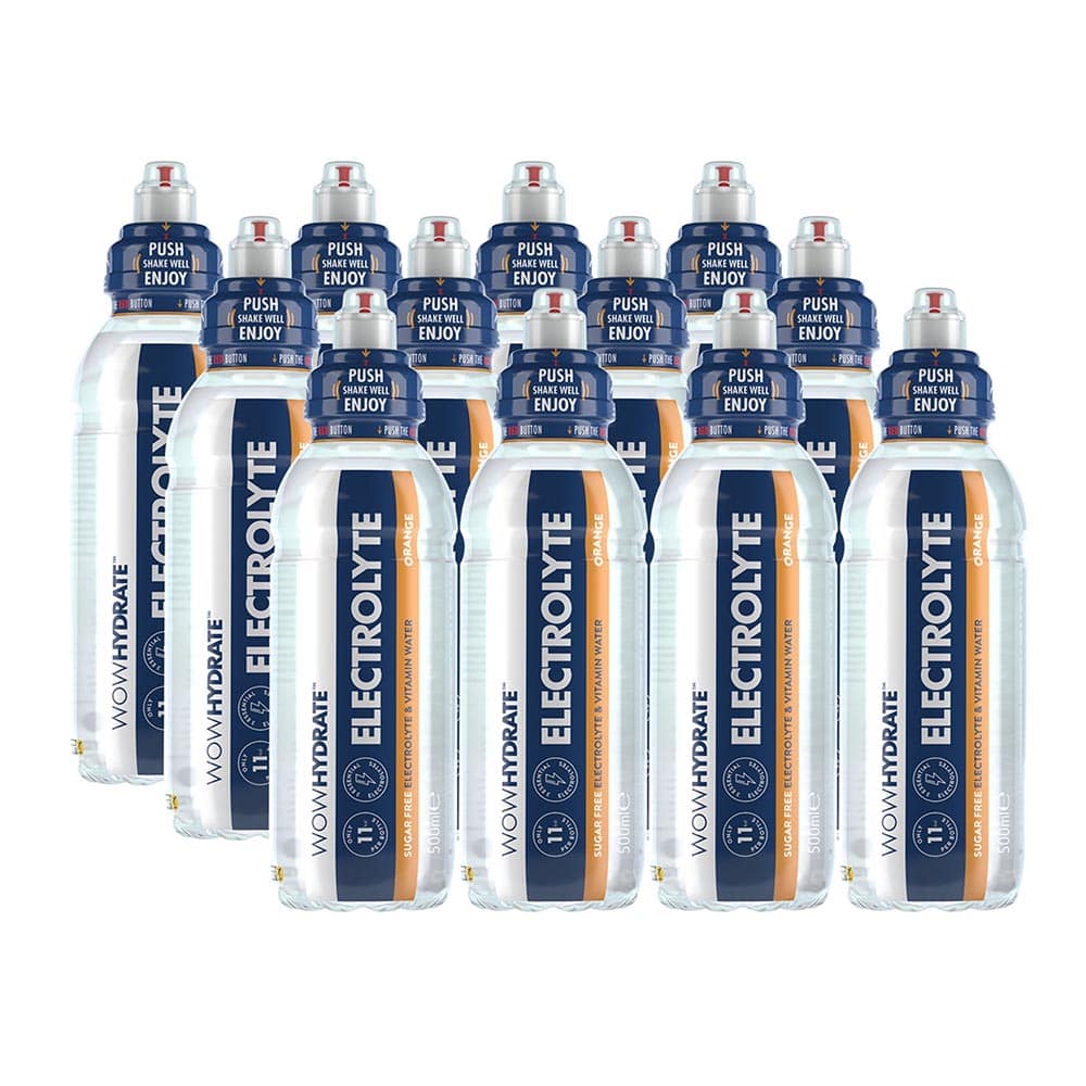 WOW HYDRATE Electrolyte Water (12 x 500ml)