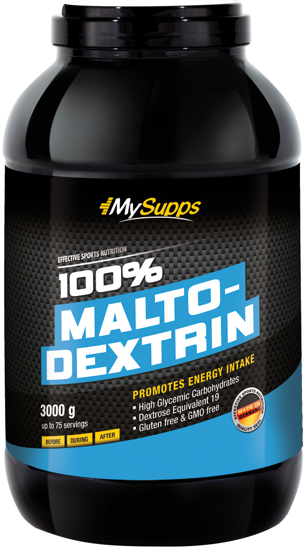 MySupps 100% Maltodextrin (3000g Dose)